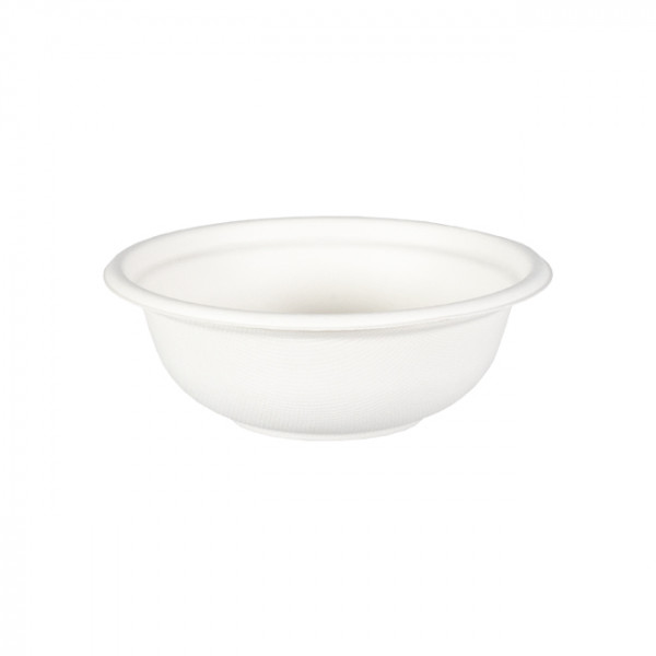 Bol fibres végétales 350 mL - Assiettes et bols jetables