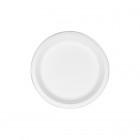 Assiette ronde en fibres végétales Ø 17 cm