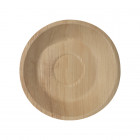 Assiette ronde en palmier Ø 20 cm