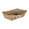 Barquette personnalisée en carton 1370 mL - Impression jusqu'à 4 couleurs