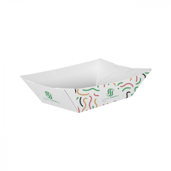 Barquette personnalisée en carton 1440 g - Impression jusqu'à 4 couleurs