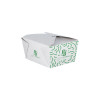 Boîte rectangulaire personnalisée en carton 880 mL - Impression jusqu'à 4 couleurs