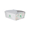 Boîte rectangulaire personnalisée en carton 1400 mL - Impression jusqu'à 4 couleurs