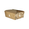 Boîte rectangulaire personnalisée en carton 1400 mL - Impression jusqu'à 4 couleurs