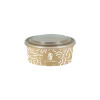 Boîte à salade ronde personnalisée en carton avec couvercle 1300 mL - Impression jusqu'à 4 couleurs