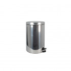 Poubelle à pédale 20 L - Inox
