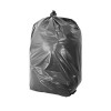 Sac-poubelle 130 L noir renforcé avec lien à nouer