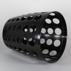 Corbeille à papier 12 L - Plastique noir