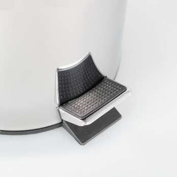 Poubelle à pédale 5 L - Inox