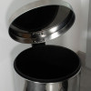 Poubelle Inox 5 L à pédale.