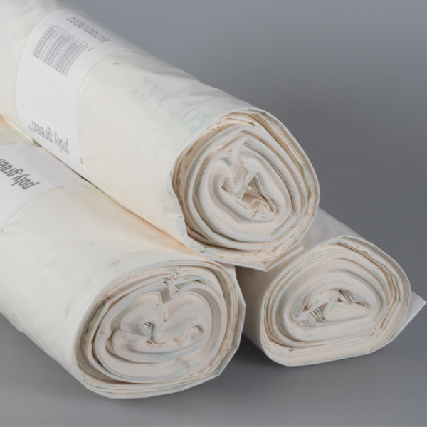 Sac-poubelle écologique en amidon de maïs 130 L