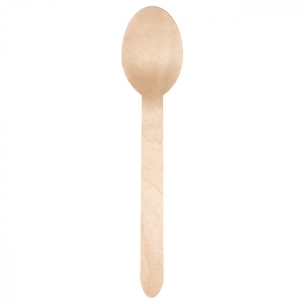 Cuillère en bois 16 cm - Couverts en bois