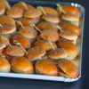 Mini brochette bambou écologique avec noeud pour navettes apéritives