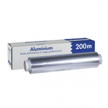 Boîte distributrice aluminium 29 cm x 200 m