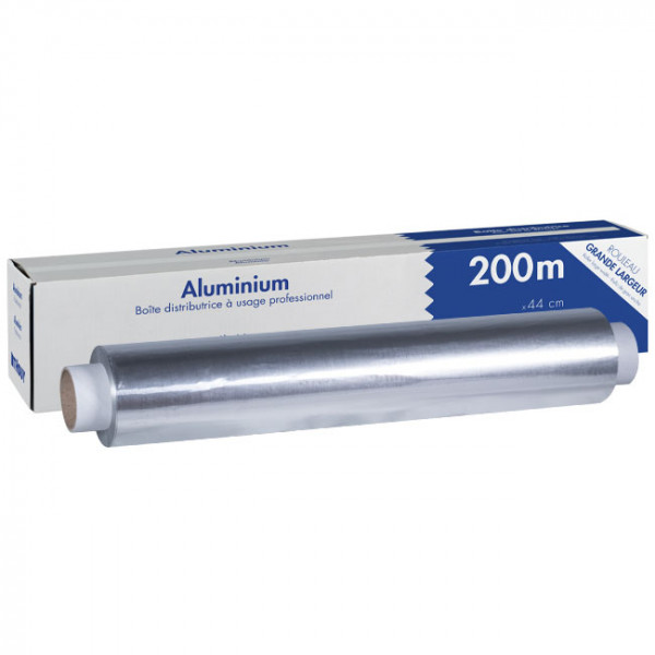 Boîte distributrice aluminium 44 cm x 200 m