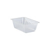 Barquette charcutière en plastique translucide 375 mL