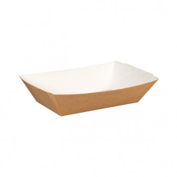 Barquette en carton kraft 680 mL