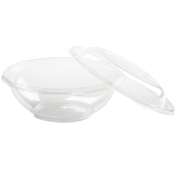 Couvercle plastique transparent pour saladier 2,2 L