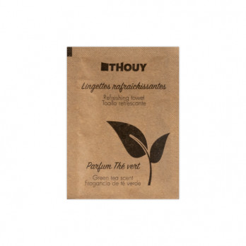 Lingette rafraîchissante parfum thé vert