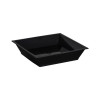 Verrine carrée noire réutilisable 4 cL