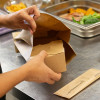Bols/carton kraft+PET, et divers contenants.