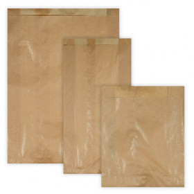Sacs croissant en papier kraft