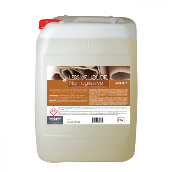 Lessive professionnelle aqua non agressive