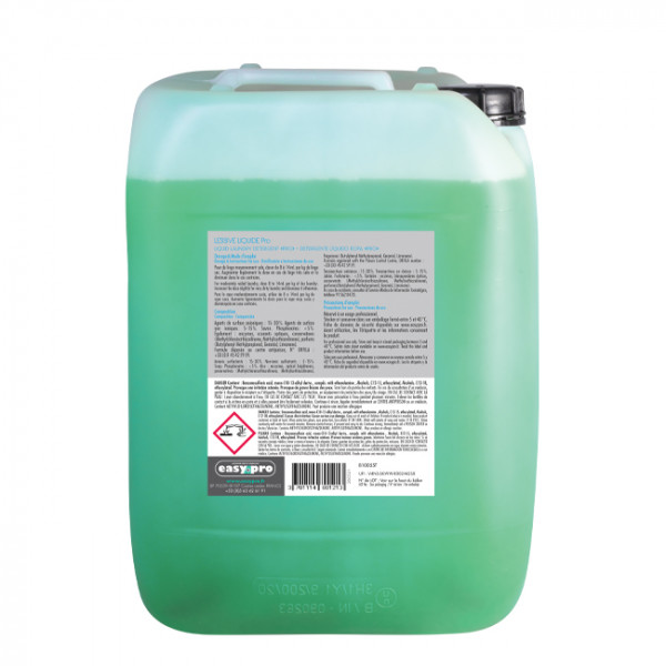 lessive liquide Pro pour laverie et blanchisserie