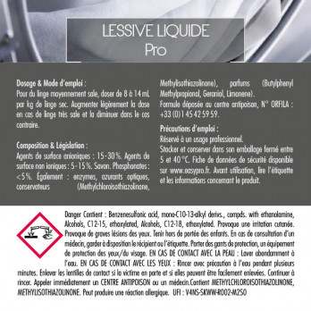 Lessive liquide Pro en vrac au kg