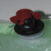 Housse de protection pour palette, transparente en PEBD. Emballage industriel.