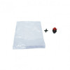 Eco-recharge robinet pulvérisateurs contenants vides housse protection palette transparente PEBD emballage industriel