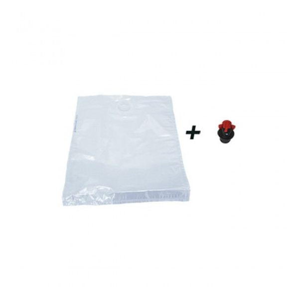 Eco-recharge robinet pulvérisateurs contenants vides housse protection palette transparente PEBD emballage industriel