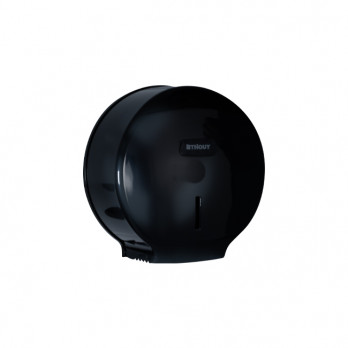 Dérouleur de papier toilette mini jumbo - Plastique ABS Noir