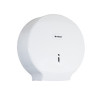 Dérouleur papier toilette maxi jumbo blanc ABS
