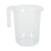 Carafe réutilisable plastique transparent 1,4 L