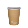 Gobelet 100% carton kraft 0% plastique 12 Oz - 25-33 cL