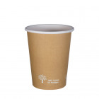 Gobelet 100% carton kraft 0% plastique 12 Oz - 25-33 cL
