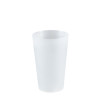 Gobelet réutilisable translucide 33 cL jauge 25 cL