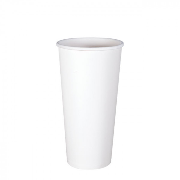 Gobelet carton blanc 20 Oz 60 cl