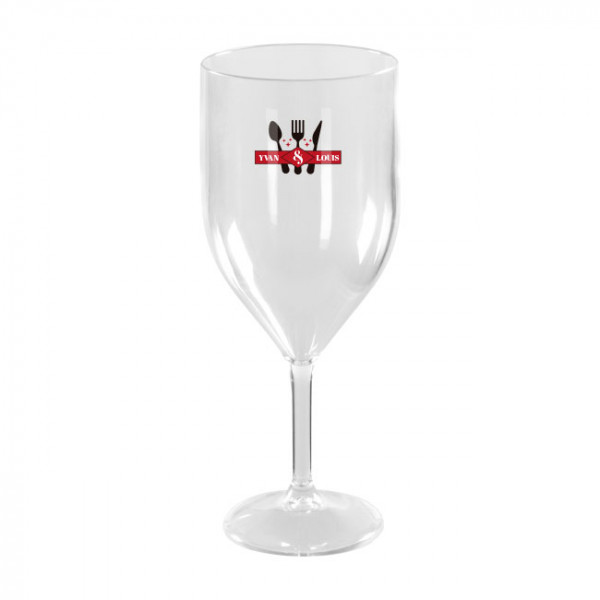 Verre à vin réutilisable personnalisé Gamme Luxe 30 cl