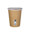 Gobelet écolo 100% carton, 0% plastique, 8 Oz.