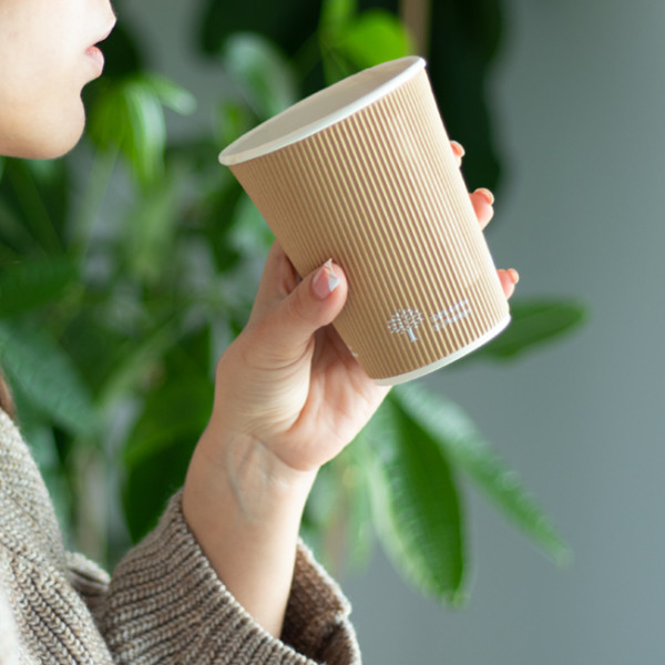 Fournisseur gobelet en carton kraft écologique compostable sans plastique pour professionnel