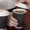 Gobelet carton triple paroi noir 12 Oz