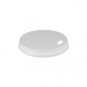 Couvercle en carton avec ouverture pour gobelet Ø 7,3 cm