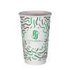 Gobelet 20 Oz 100% carton 0% plastique double paroi personnalisé - Impression 2 couleurs
