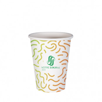 Gobelet 12 Oz en carton personnalisé - Impression couleurs illimitées