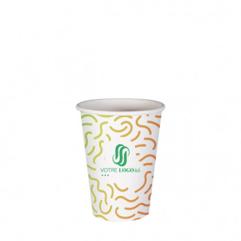 Gobelet 7 Oz en carton personnalisé - Impression couleurs illimitées