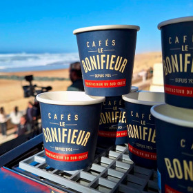Gobelet à café personnalisé pour torréfacteur et café
