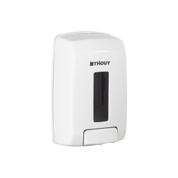 Distributeur savon liquide 1100 mL blanc ABS
