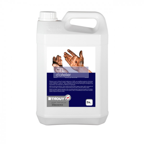 Gel d'atelier 5L pour lavage des mains